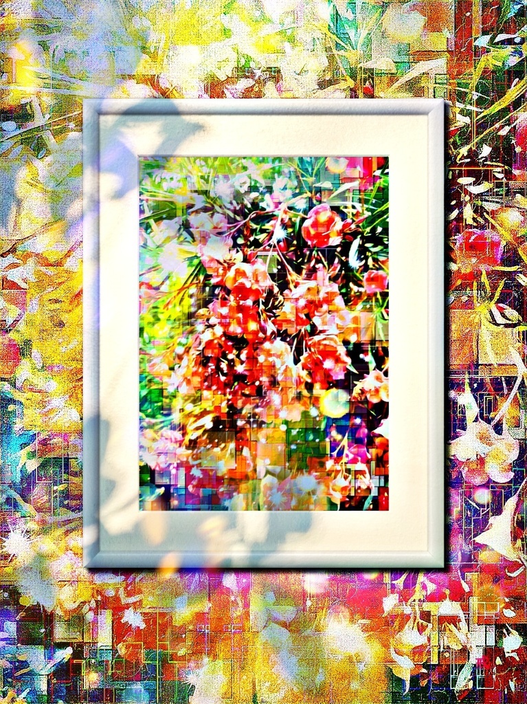 a-773 華 残影 glossy. Afterglowでプリモアート(複製画) ☆応援企画商品☆