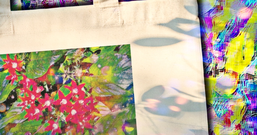 a-775 華 散策 Glossy.  Strollでトートバック ☆応援企画商品☆