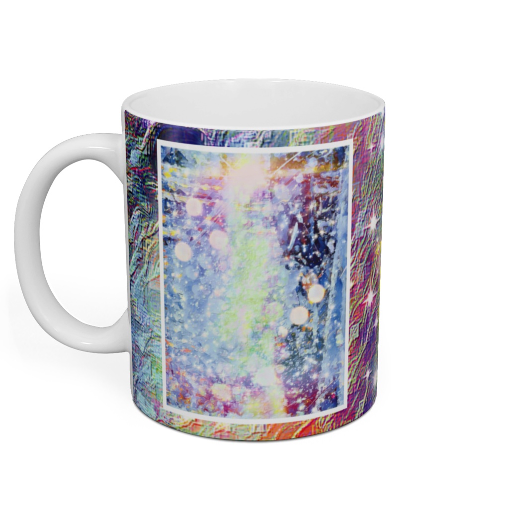 a-782 優 氷光のツリー Kindness. Ice and light treeでマグカップ ☆応援企画商品☆