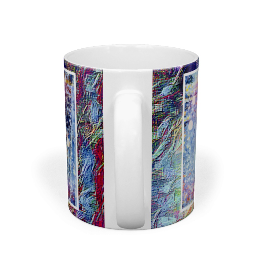 a-782 優 氷光のツリー Kindness. Ice and light treeでマグカップ ☆応援企画商品☆