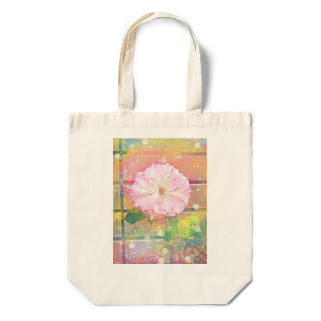 a-785 艶 生まれ出 咲くという光 gloss. The light of being born and bloomingでトートバッグ ☆応援企画商品☆