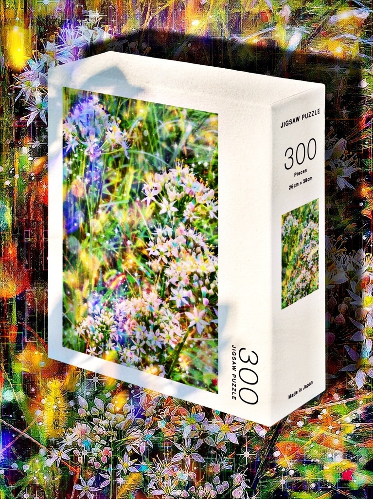 a-791 路傍の花 追憶 Roadside flowers. Recollectionでパズルでトートバッグ ☆応援企画商品☆