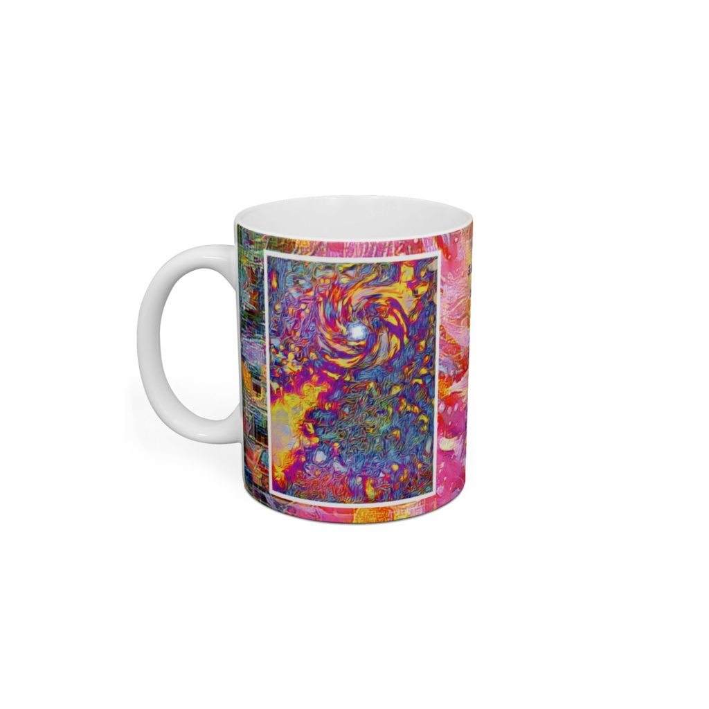 a-806 渦 光出る 鎮魂 Vortex. Requiem that shinesでマグカップ ☆応援企画商品☆