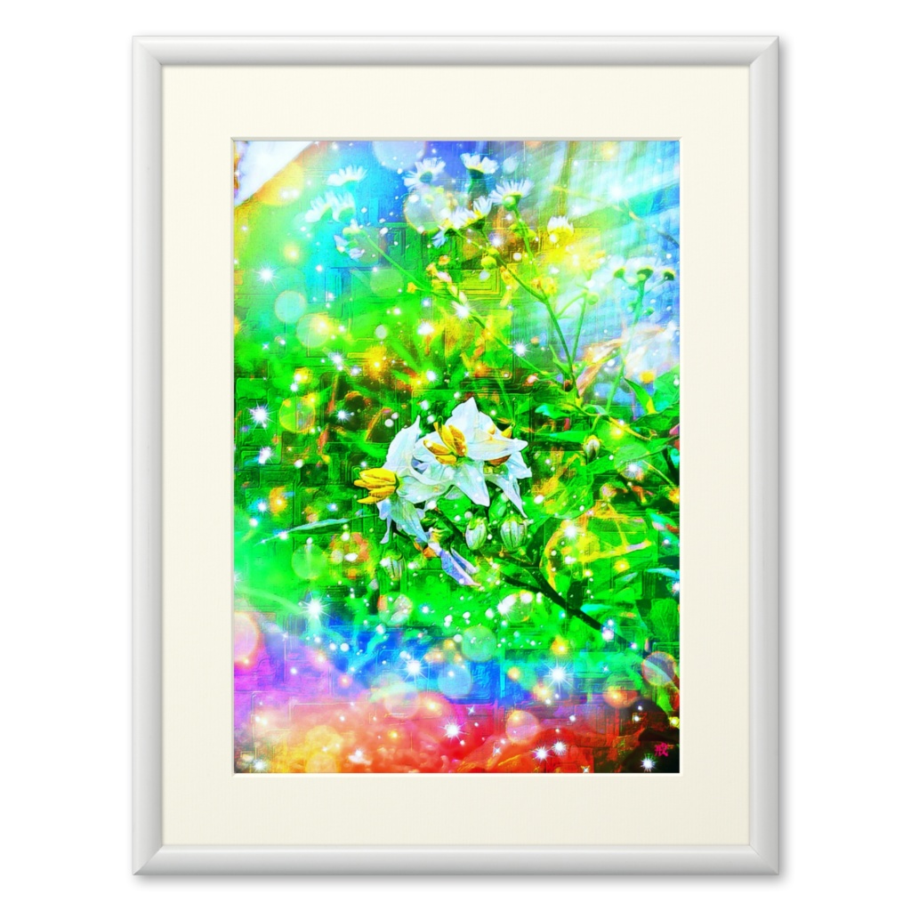 a-807 悟 バックネット裏の想いで Enlightenment. With the feelings behind the back netでプリモアート(複製画)