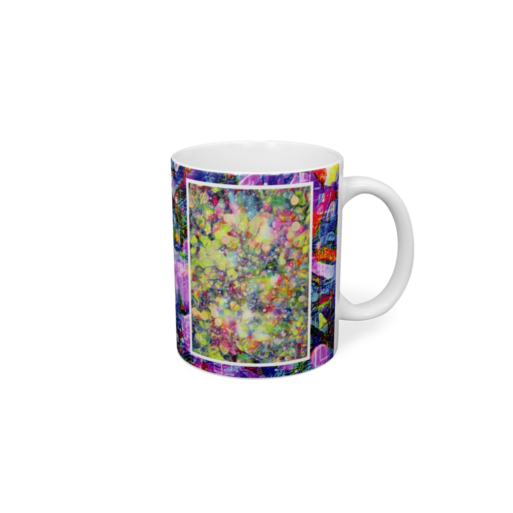 a-828 放 泡立つ光 Lumière bouillonnanteでマグカップ ☆応援企画商品☆