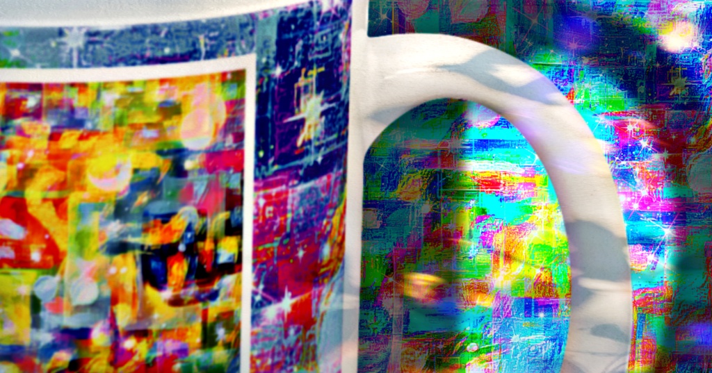 a-838 新世界 新しい刻の始まり New world The beginning of a new phaseでマグカップ ☆応援企画商品☆