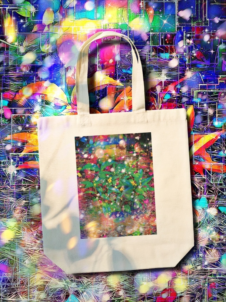 a-852 床 冬支度 Warm up. Winter preparationでトートバッグ ☆応援企画商品☆