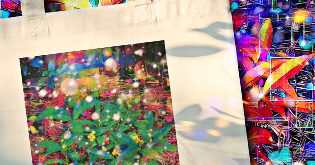 a-852 床 冬支度 Warm up. Winter preparationでトートバッグ ☆応援企画商品☆