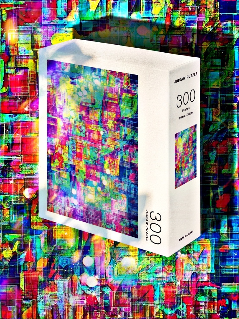 a-863 圓 虹と次元の扉 Edge. Rainbow and dimensional doorでパズル ☆応援企画商品☆