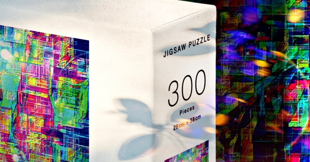 a-863 圓 虹と次元の扉 Edge. Rainbow and dimensional doorでパズル ☆応援企画商品☆