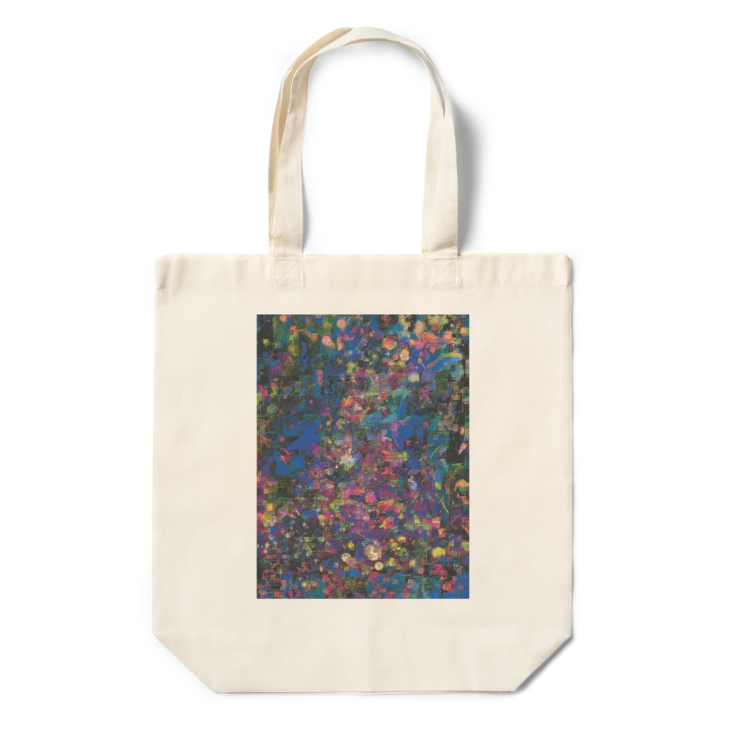 a-867 静寂 冬の夜空 Quiet winter night skyでトートバッグ ☆応援企画商品☆