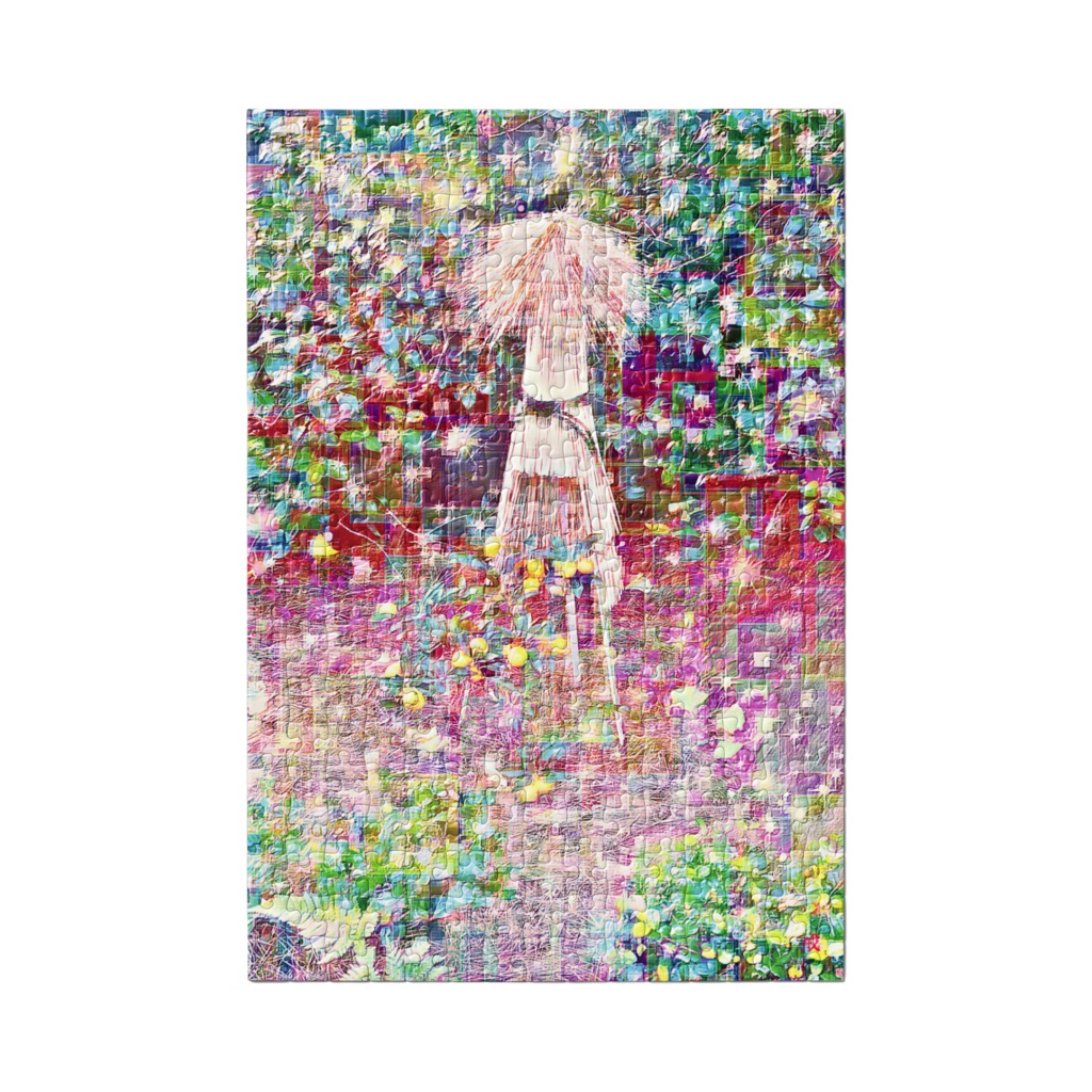 a-868 越冬 藁ぼっち Overwintering Put on a straw coatでパズル ☆応援企画商品☆