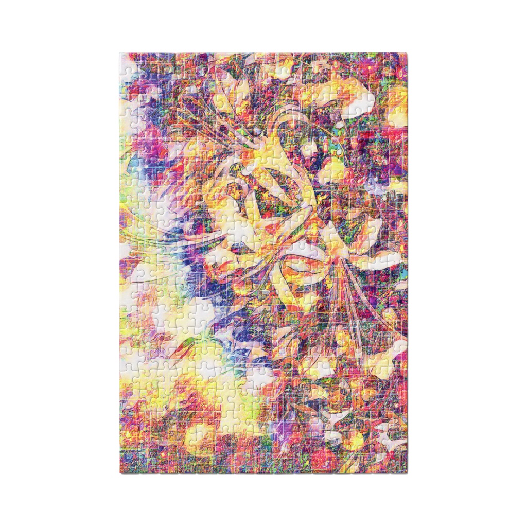 a-873 援 燃え行く花 Support. Energy to burnでパズル ☆応援企画商品☆