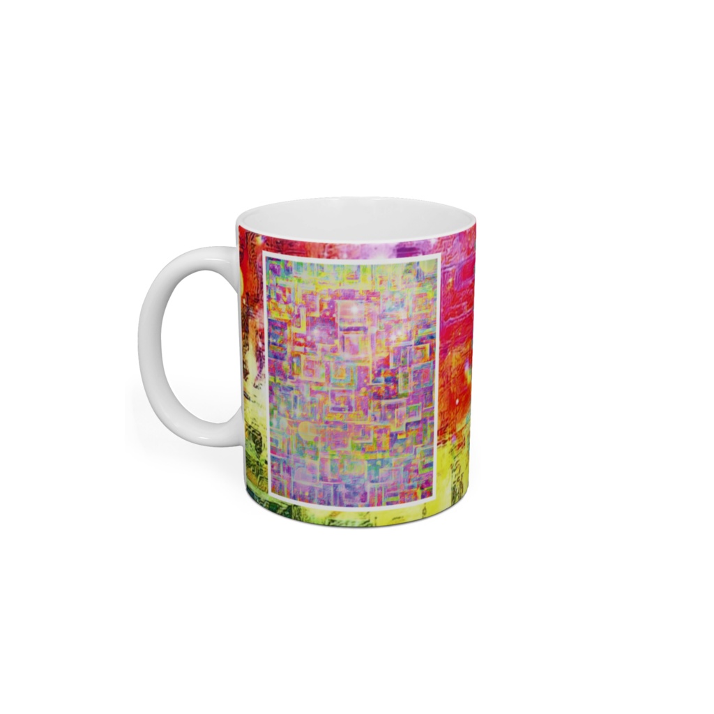 a-889 艶 黄色い艶 Yellow perfumeでマグカップ ☆応援企画商品☆