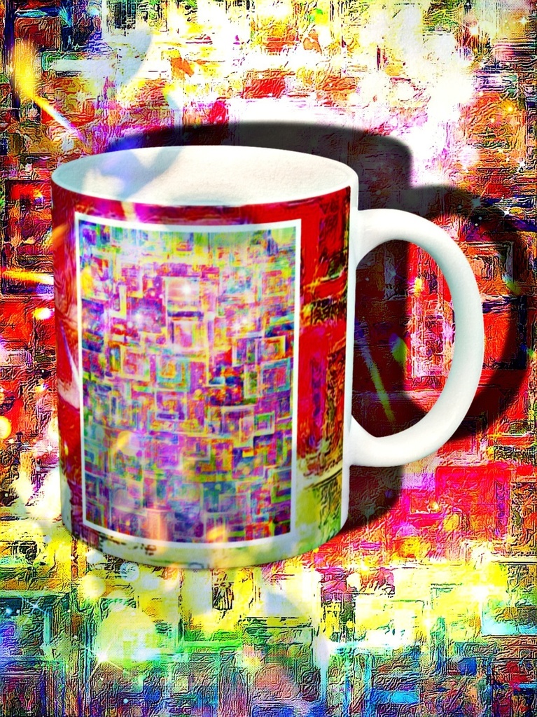 a-889 艶 黄色い艶 Yellow perfumeでマグカップ ☆応援企画商品☆