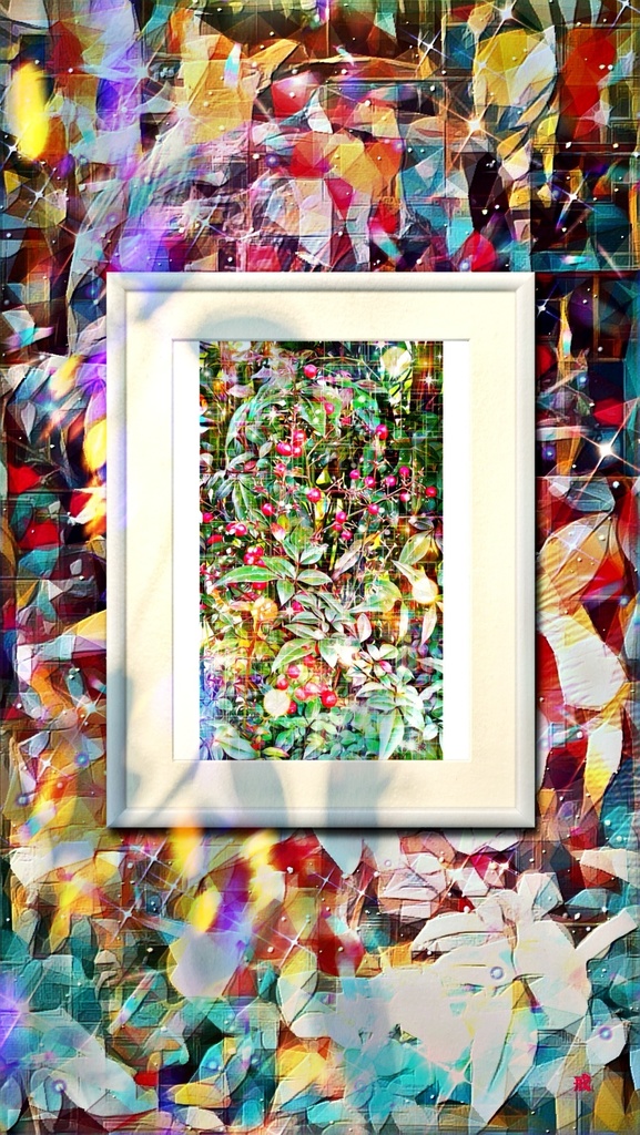 a-911 木漏れ日 実り Sunbeams fruitsでプリモアート(複製画)☆応援企画商品☆