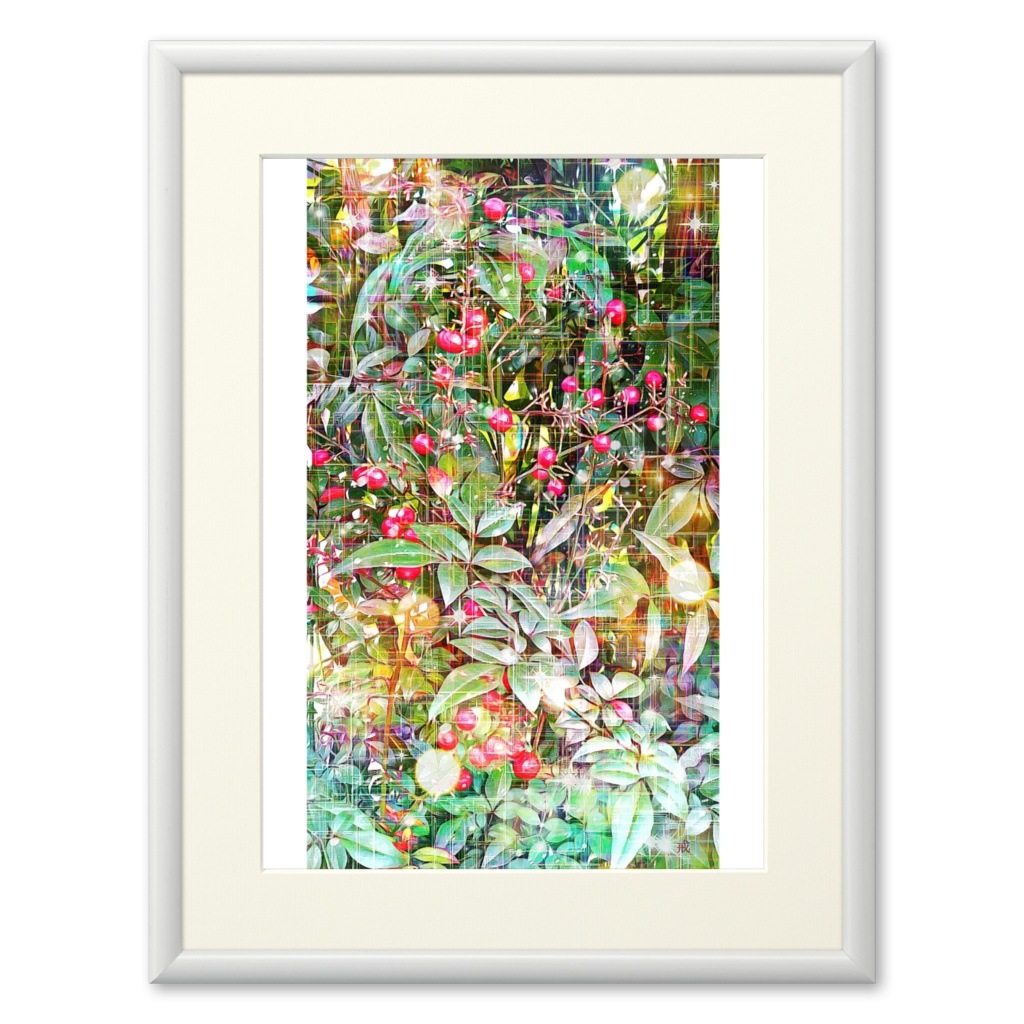 a-911 木漏れ日 実り Sunbeams fruitsでプリモアート(複製画)☆応援企画商品☆