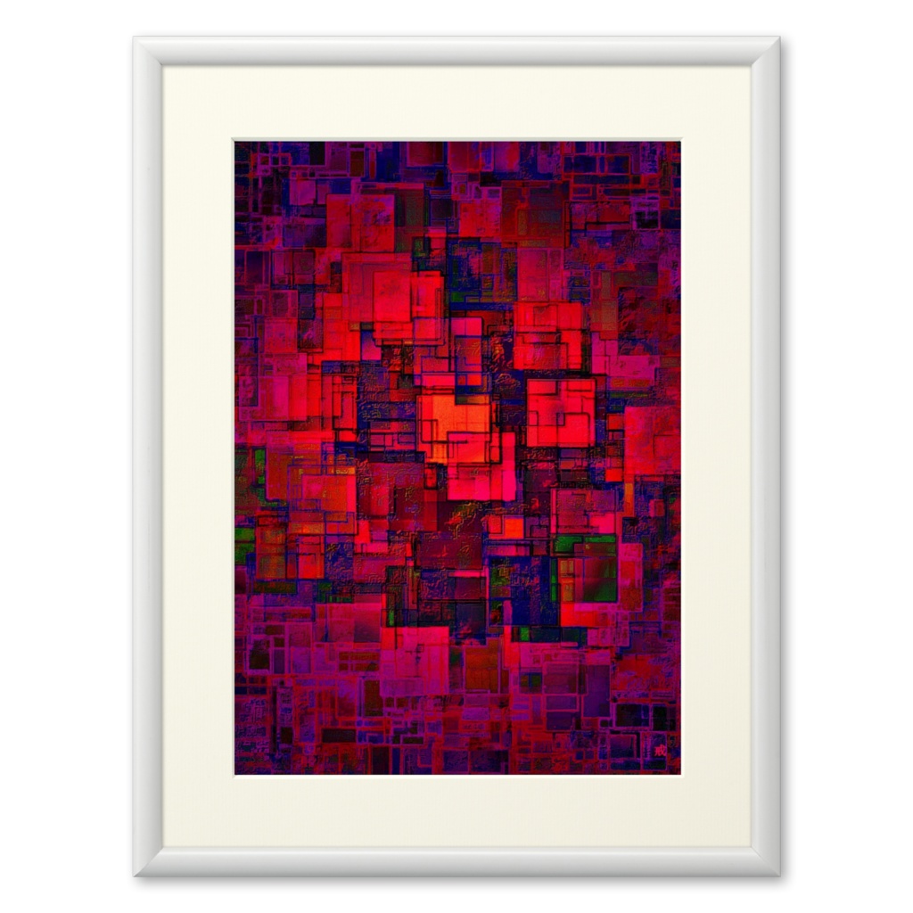 a-915 精霊と雪 Spirit and snowでプリモアート(複製画)☆応援企画商品☆