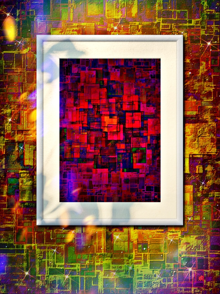 a-915 精霊と雪 Spirit and snowでプリモアート(複製画)☆応援企画商品☆