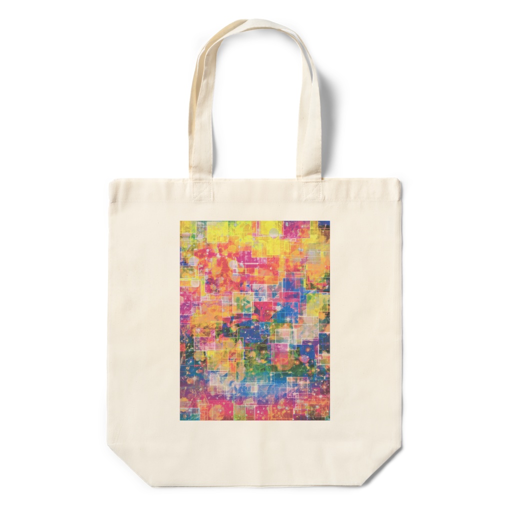 a-918 虹色星雲 ワープアウト Iridescent Nebula Warp Outでトートバッグ☆応援企画商品☆