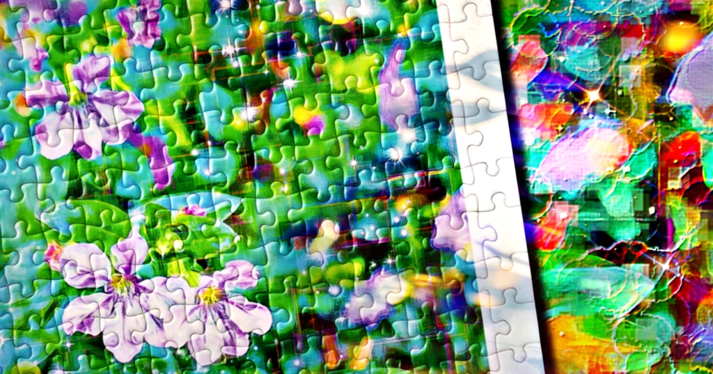 a-925 華 花の香り Flower scentでパズル☆応援企画商品☆