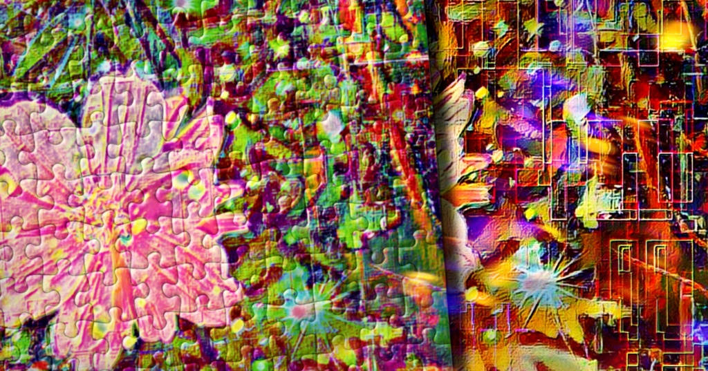 a-932 虹色 夕立空の光 Rainbow color The light of the evening skyでパズル☆応援企画商品☆