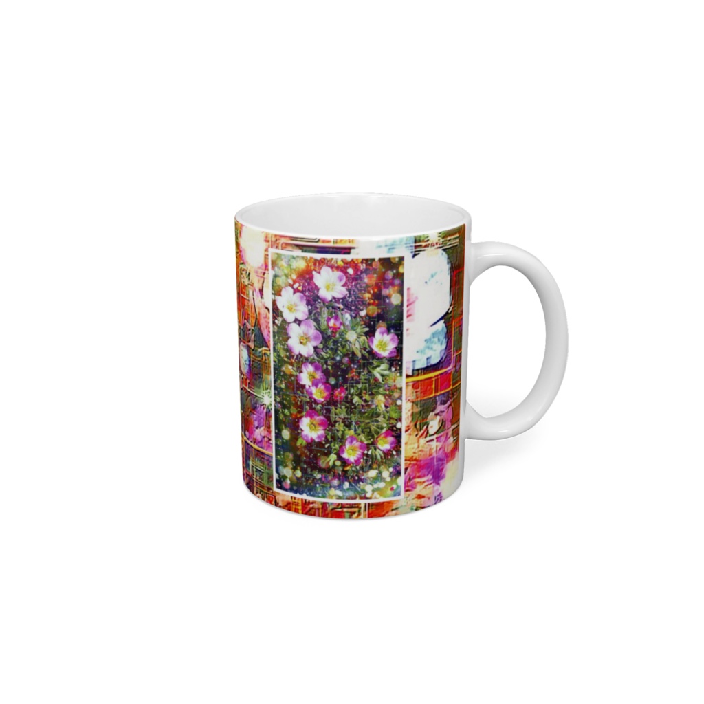 a-933 陽だまり 春の園 Sunshine Spring Gardenでマグカップ☆応援企画商品☆