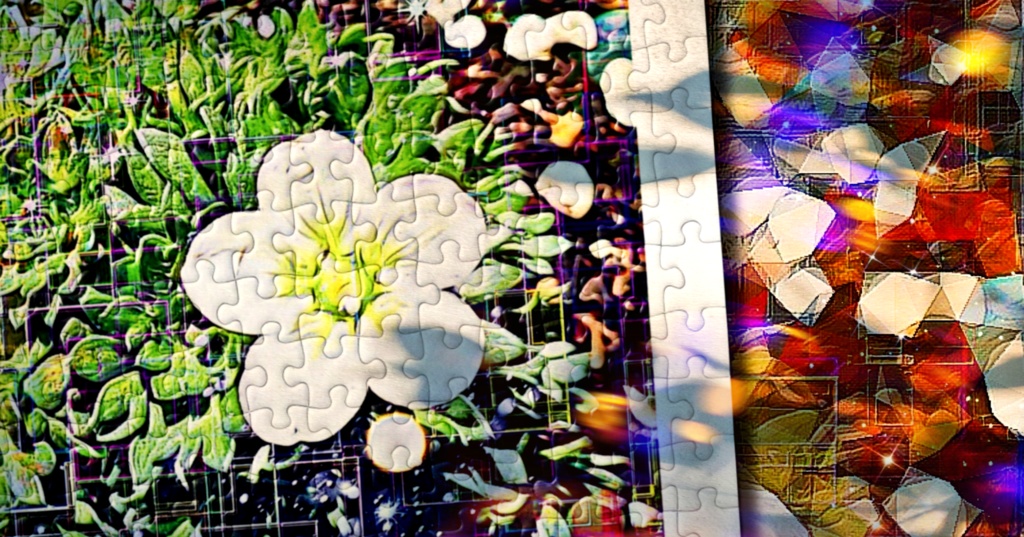 a-937 庭 花 伊吹 Garden, Flower, Breath of springでパズル☆応援企画商品☆