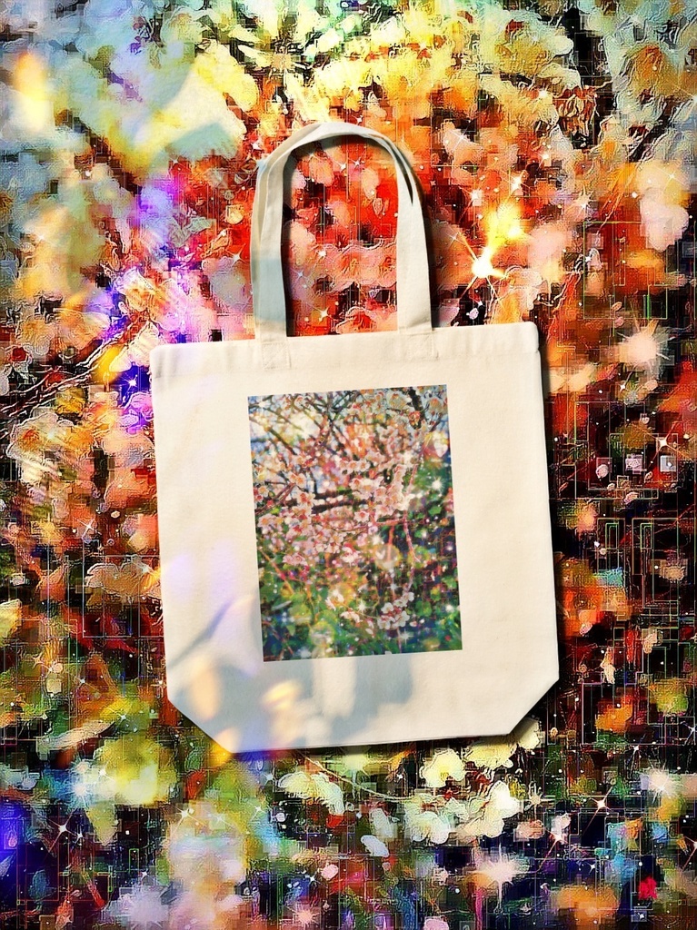 a-941 春うらら fine spring dayでトートバッグ☆応援企画商品☆