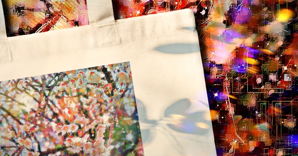 a-941 春うらら fine spring dayでトートバッグ☆応援企画商品☆