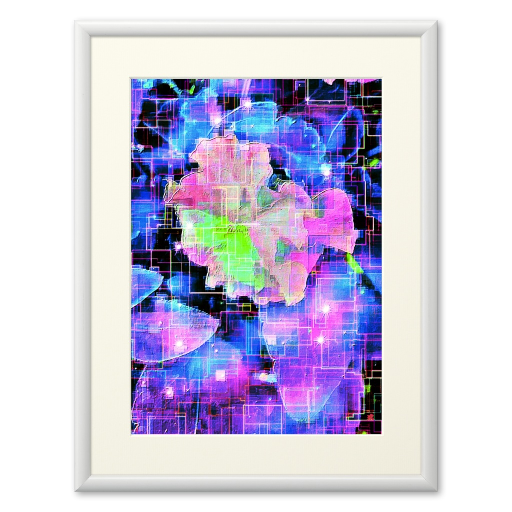 a-944 夜華 Queen of the Nightでプリモアート(複製画)☆応援企画商品☆