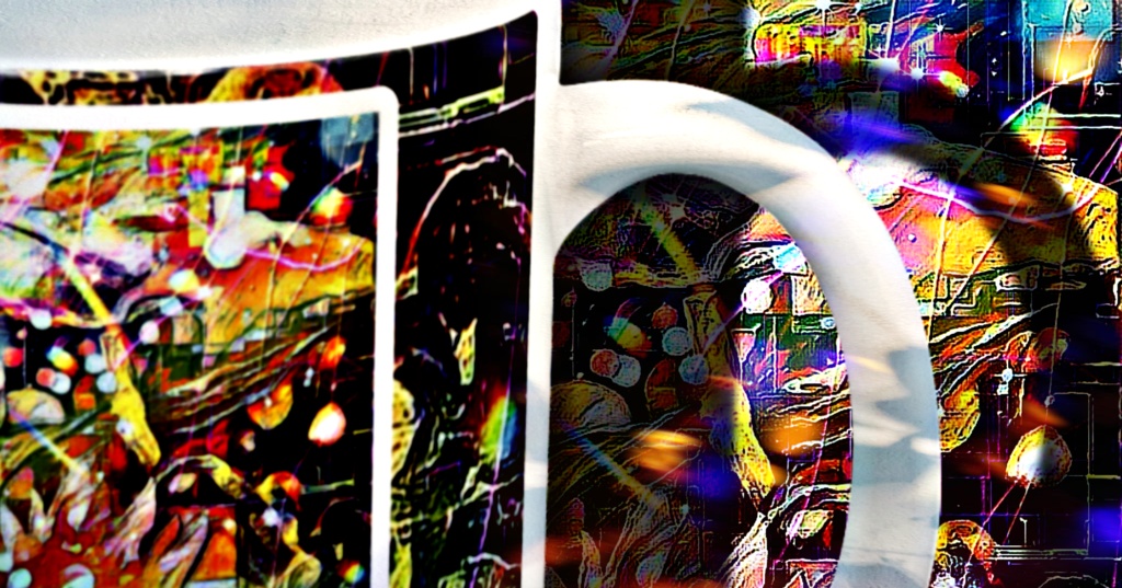 a-948 あの日 夕焼けの庭 That day sunset gardenでマグカップ☆応援企画商品☆