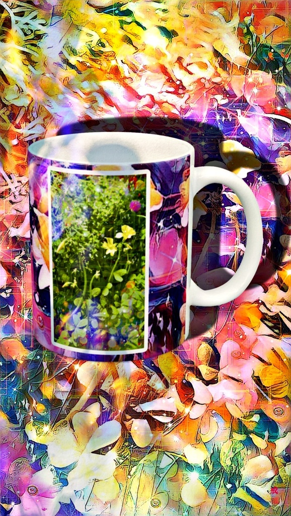 a-953 陽 伸びやかな春 Hope Sunny springでマグカップ☆応援企画商品☆