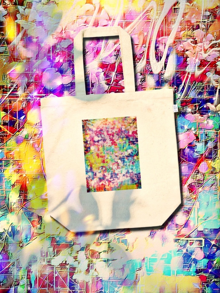 a-1035 朧な刻の向こう Beyond the hazy timeでトートバッグ☆応援企画商品☆