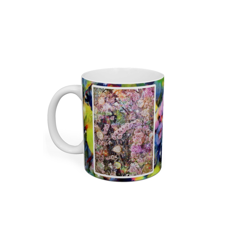 a-1072 垂れ咲く Dripping bloomでマグカップ☆応援企画商品☆