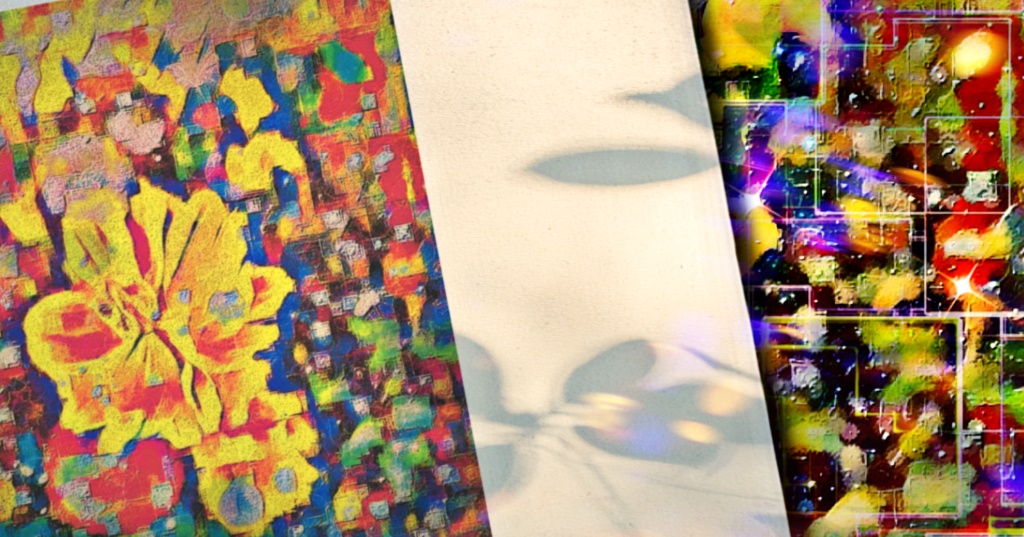 a-1075 花の紋 Flower crestでトートバッグ☆応援企画商品☆