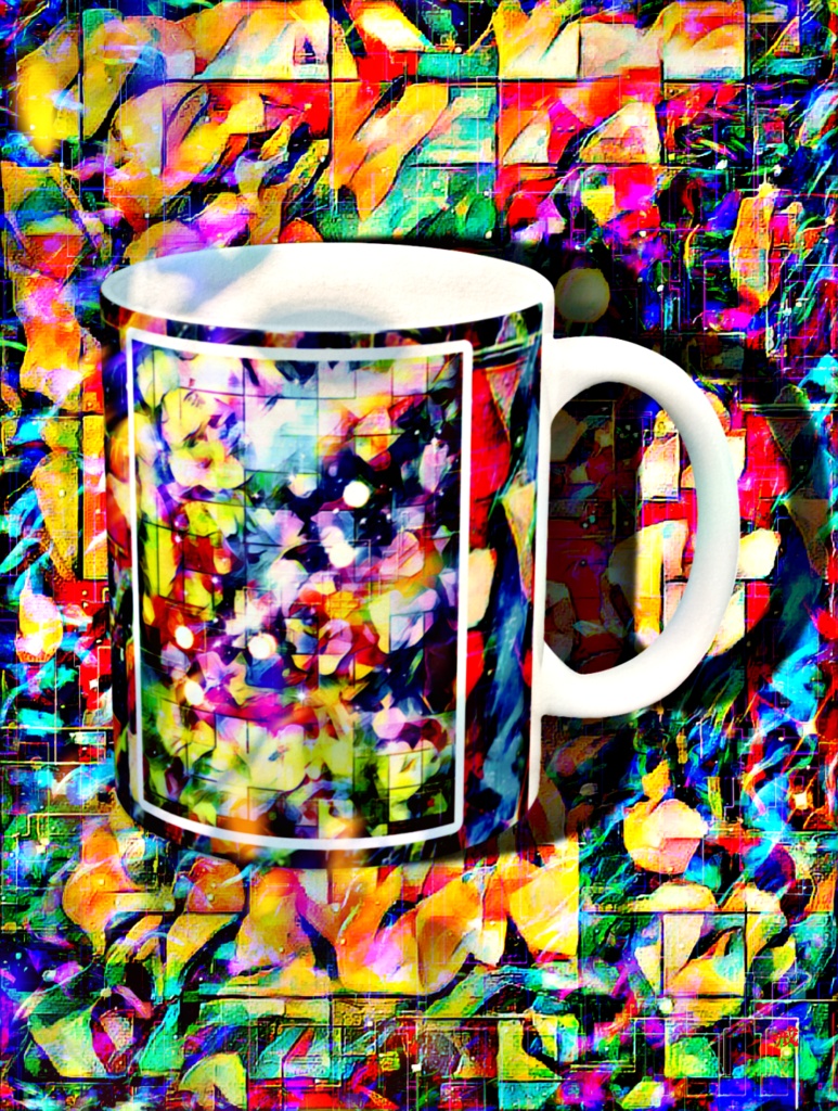 a-1077 虹 潜幸 幻想宇宙 Rainbow lurking fantasy universeでマグカップ☆応援企画商品☆