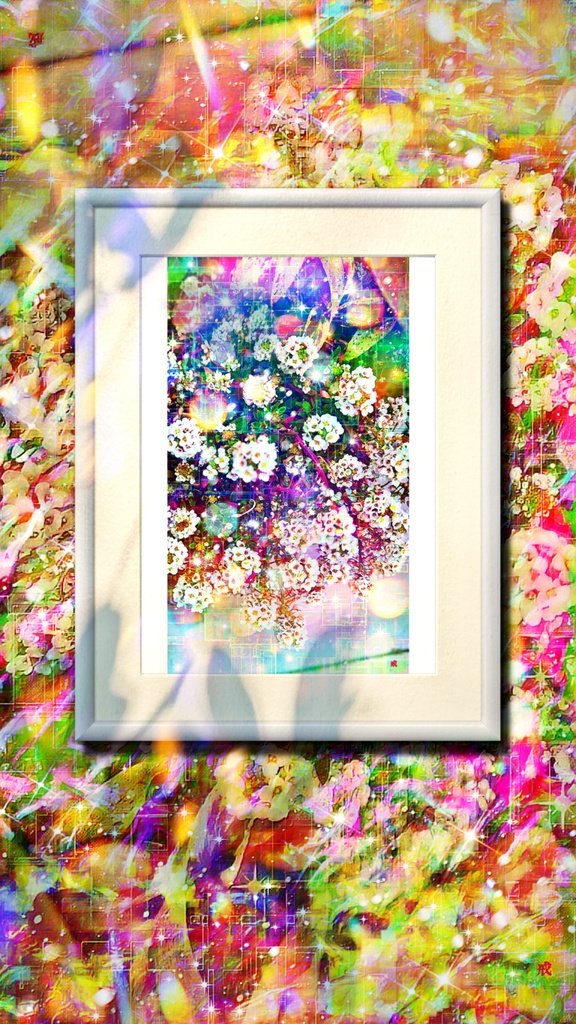 a-1088 春 遊戯 Play at Springでプリモアート(複製画)☆応援企画商品☆