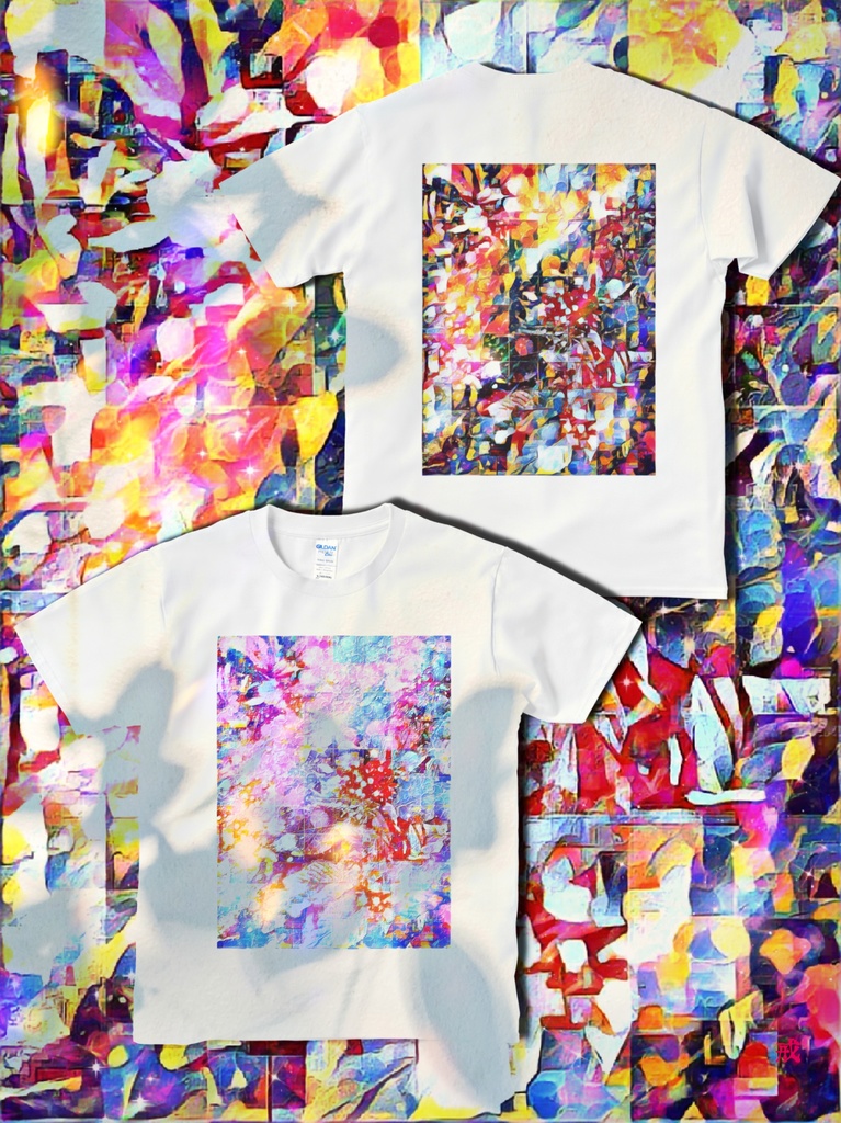 a-1089 桜色の風 Cherry-colored windでTシャツ☆応援企画商品☆