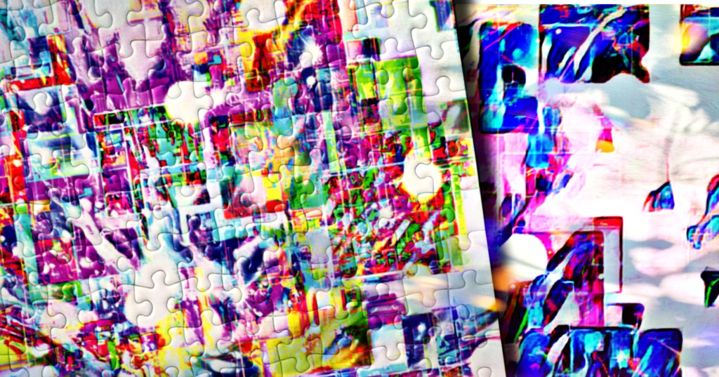 a-1101 闇と光の融合 Fusion of darkness and lightでパズル☆応援企画商品☆