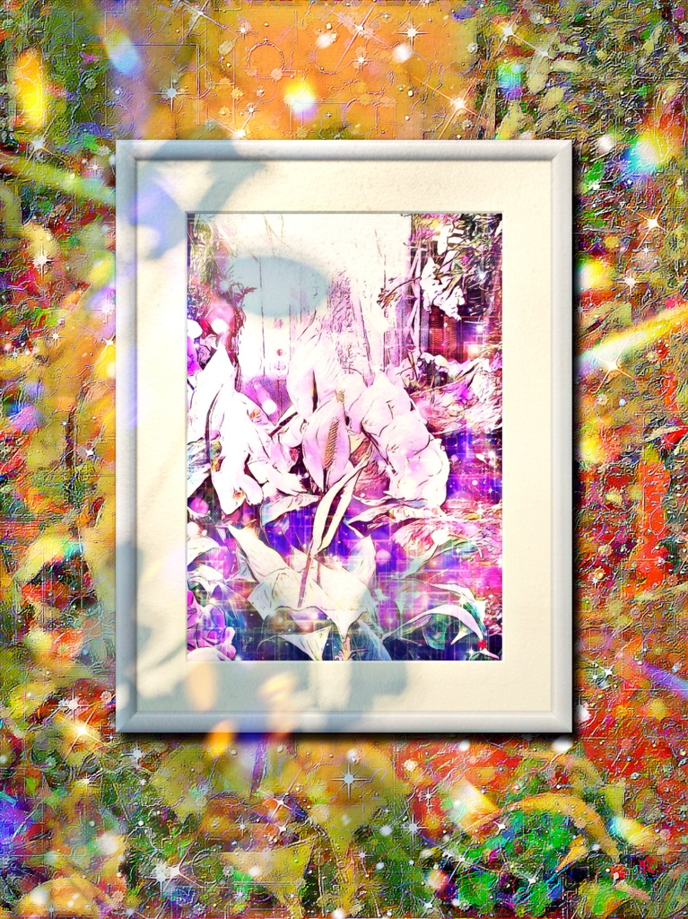 a-1103 祝福の蘭 Blessed orchidでプリモアート(複製画)☆応援企画商品☆