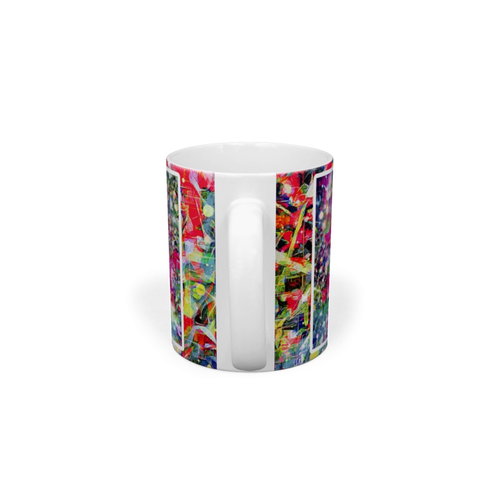 a-1107 朝 野花 Morning wild flowersでマグカップ ☆応援企画商品☆