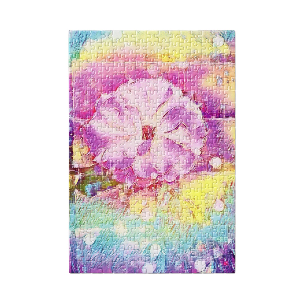 a-1111 パステルフラワー Pastel flowerでパズル ☆応援企画商品☆