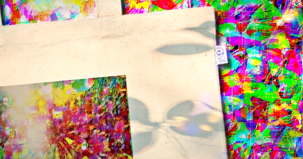 a-1125 黄色い花畑で In the yellow flower fieldでトートバッグ作りました。 ☆応援企画商品☆