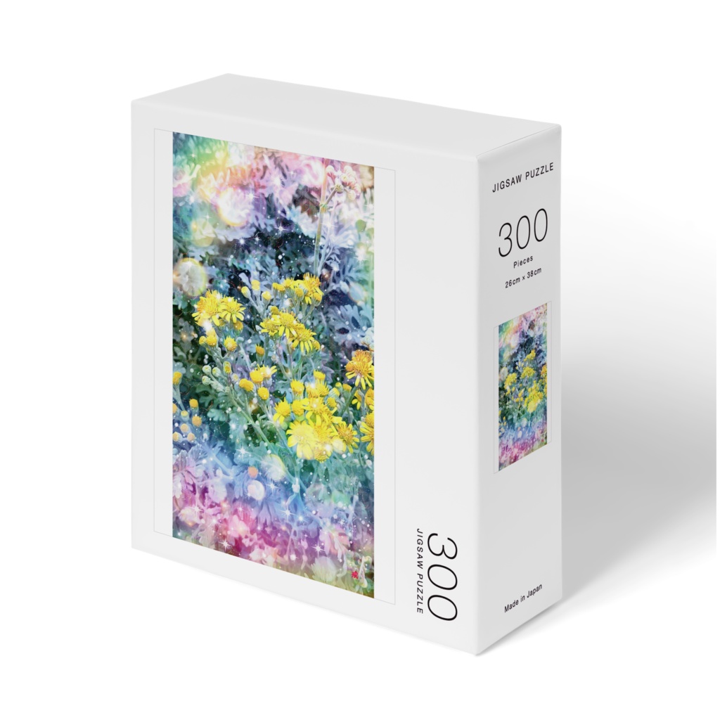 a-1126 時と花のシャボン Time and flower bubblesでパズル作りました。 ☆応援企画商品☆