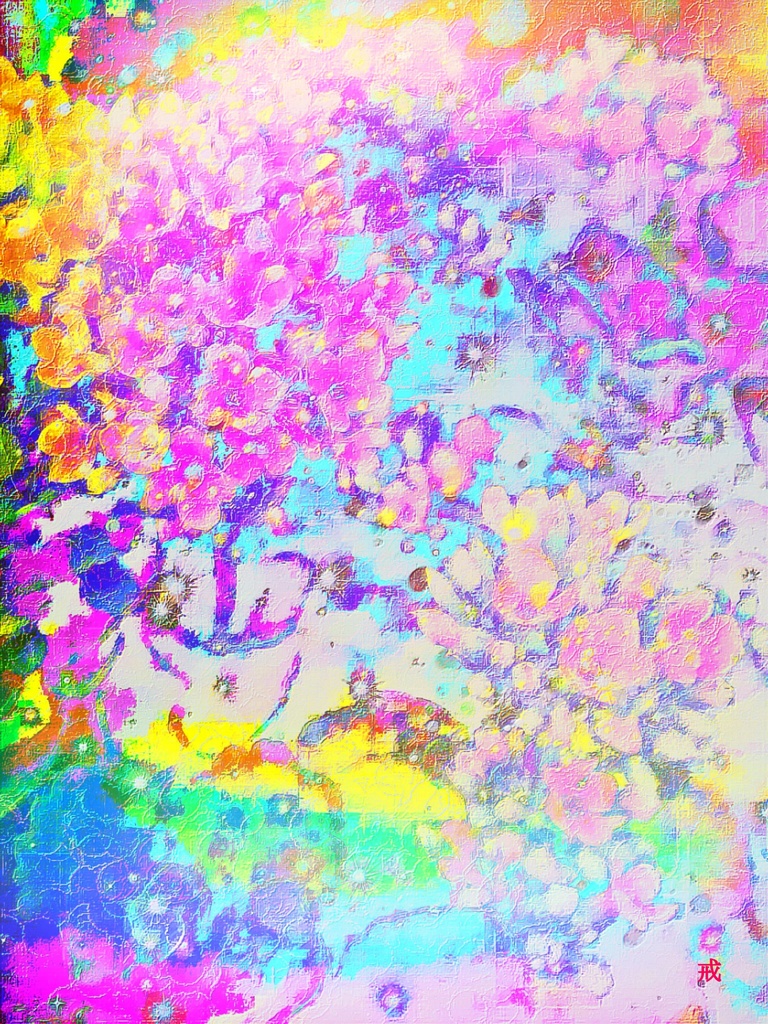 a-1131 春の日の白いテラス White terrace on a spring dayでパズル作りました。 ☆応援企画商品☆