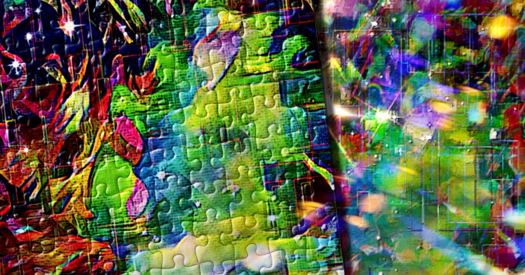 a-1141 幻想の谷で In the valley of illusionでパズル作りました。 ☆応援企画商品☆