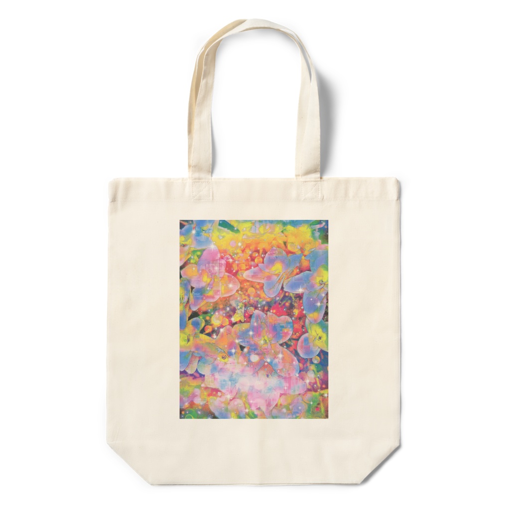 a-1147 プリズムライト Prism lightで トートバッグ作りました。 ☆応援企画商品☆