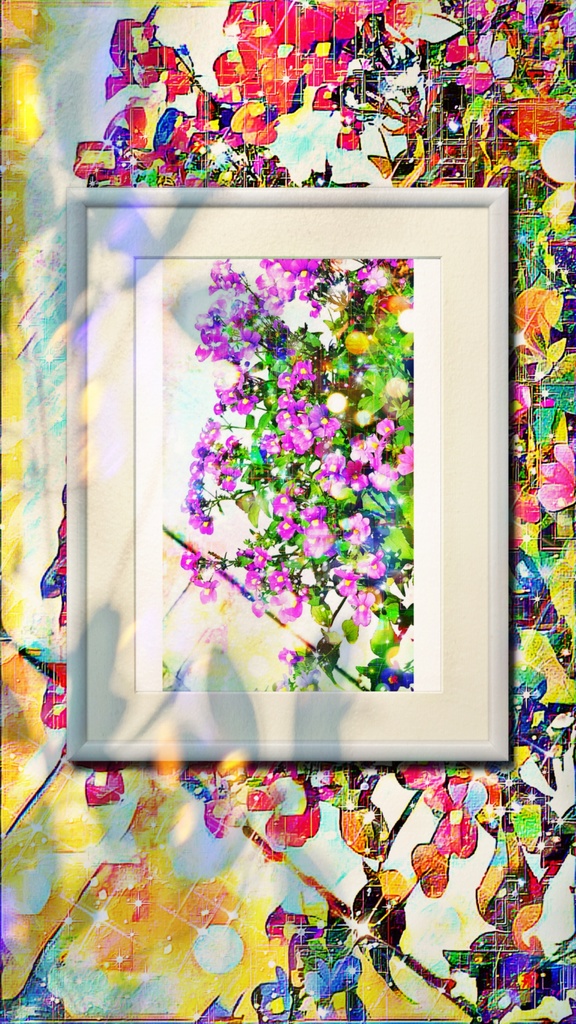 【 a-1150 ハレーション気味な朝の一瞬 One day shining morningでプリモアート(複製画)作りました。 ☆応援企画商品☆ 】