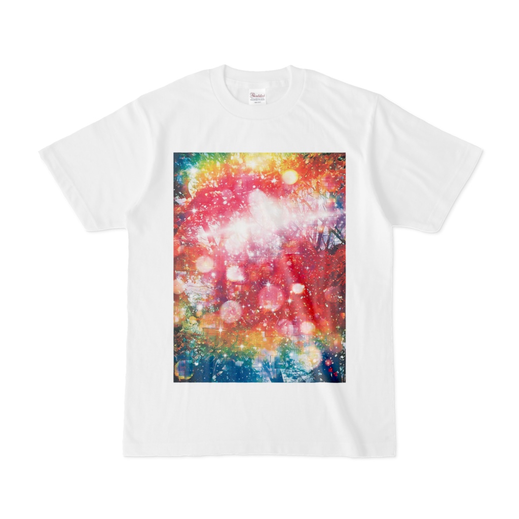 a-1151 森でシャイン Shining in the forestでTシャツ作りました。 ☆応援企画商品☆